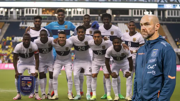 Selección Ecuador, Félix Sánchez dirigiendo. Foto tomada de: La Tri