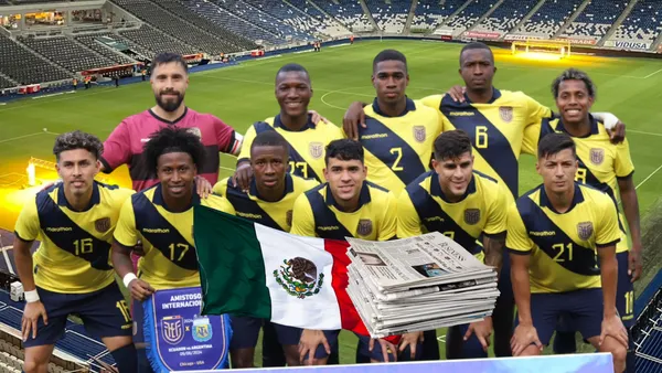 selección Ecuador, prensa de México. Foto tomada de: La Tri