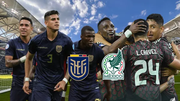 Selección Ecuador, Selección México. Foto tomada de: La Tri/Cuenta de X Selección México
