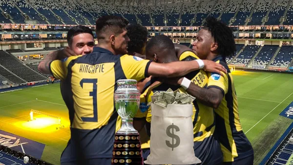 Selección Ecuador. trofeo Copa América. Foto tomada de: La Tri