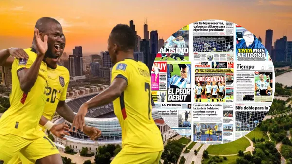 Selección Ecuatoriana en Soldier Field (Foto tomada de: Soldier Field/EFE/El Universo)