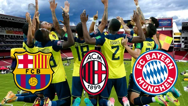 Selección Ecuatoriana (Foto tomada de: Liga de Quito/CNN/Wikipedia)