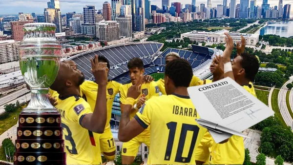 Selección Ecuatoriana (Foto tomada de: Wikipedia/Extra/T4 Franquicias/Conmebol)