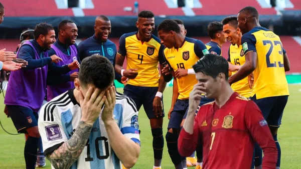 Selección Ecuatoriana, Messi y Morata / Foto de: El Futbolero Ecuador