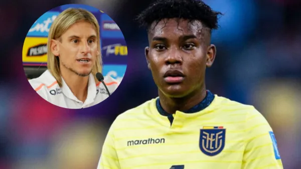 Selección Ecuatoriana-Oscar Zambrano-Sebastián Beccacece / Foto: El Crack