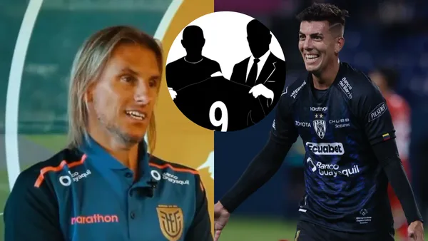Selección Ecuatoriana-Sebastián Beccacece-Michael Hoyos / Foto: Infobae