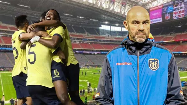 Selección Ecuatoriana y Félix Sánchez (Foto tomada de: A View/La Tri)