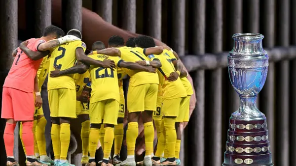 Selección Ecuatoriana y la Copa América en una presión (Foto tomada de: Religión/EFE/Wikipedia)