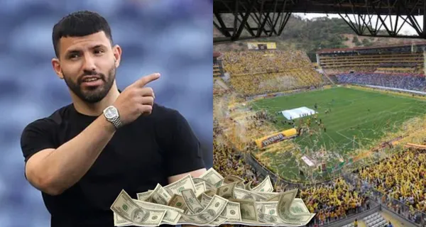 Sergio Agüero lesionado y no jugará la Noche Amarilla con Barcelona SC, en Guayaquil la prensa hizo un pedido al Kun