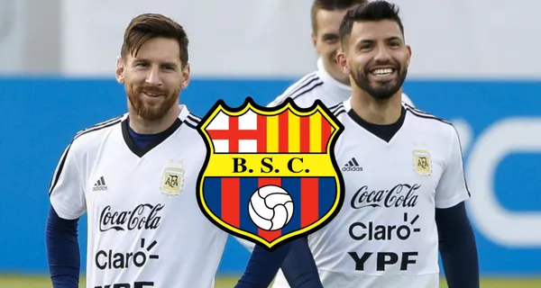 Sergio Agüero ya se encuentra en Guayaquil para lo que será la Noche Amarilla