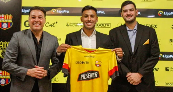 Sergio López es un jugador criticado por la hinchada de Barcelona SC pero mira cómo quiere convencer al entrenador para ser titular