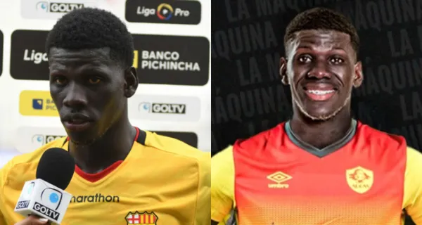 Sergio Quintero se fue por atrás de Barcelona SC y ahora en Aucas dio un nuevo espectáculo que se viralizó en redes