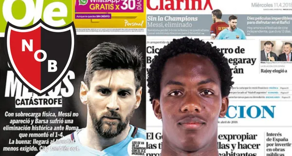 Solo ha tenido su segundo partido pero no esperaron a Djorkaeff Resco y ya le dieron con todo en Newell´s