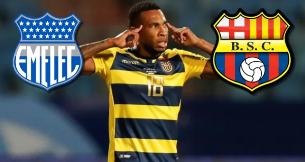 Suena Ayrton Preciado para Barcelona SC aunque quiso jugar en Emelec este 2023