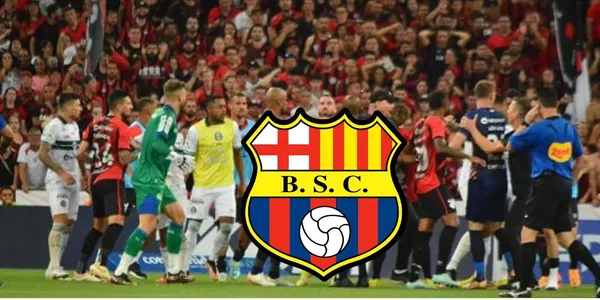 Suena para entrenar a Barcelona SC, pero se fue a los golpes con jugadores