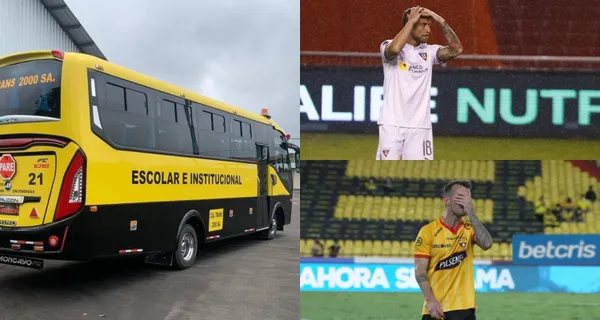 Supo amargar a Liga de Quito y Barcelona SC, pero ahora se moviliza en bus escolar