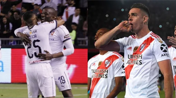 Tanto Liga de Quito como River Plate comparten una parte de su historia, al igual que una frase que dieron sus hinchas cuando descendieron