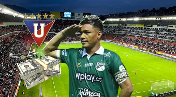 Teófilo Gutiérrez con los colores del Deportivo Cali.