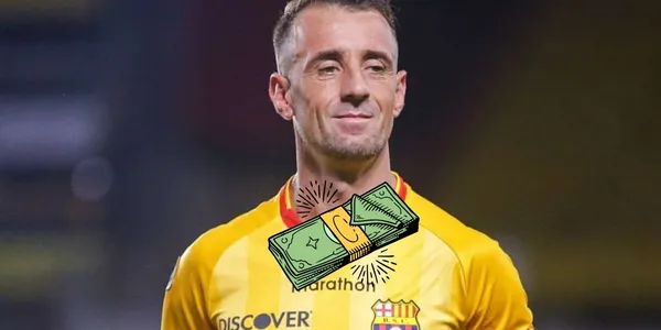 Terminarán de pagar en el 2031, la fuerte cifra que debe Barcelona SC a Díaz