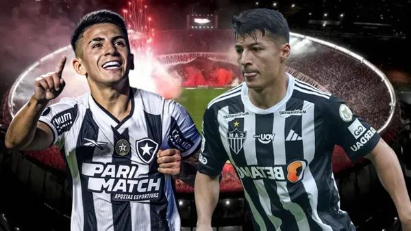 Thiago Almada y Alan Franco (Foto tomada de: Tribuno/CONMEBOL)