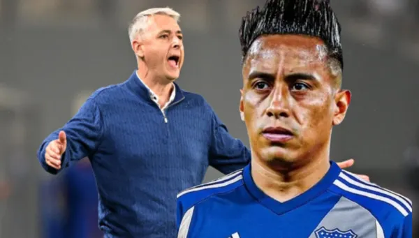 Tiago Nunes y Christian Cueva