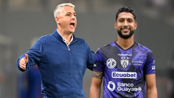 Tiago Nunes y Jeison Medina