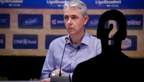 Tiago Nunes y jugador incógnita