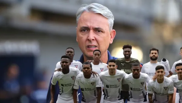 Tiago Nunes y Liga de Quito