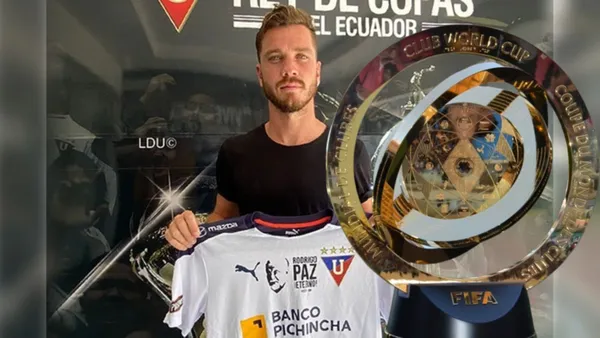 Tomàs Molina jugador de Liga de Quito