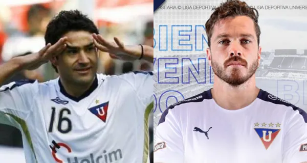 Tomás Molina se está ganando a la hinchada de Liga de Quito a punta de goles y buenas actuaciones