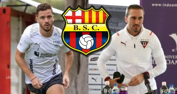 Tomás Molina se lesionó en la práctica de Liga de Quito en el CAR de Pomasqui, a días de enfrentarse a Barcelona SC ¿Llega a tiempo?