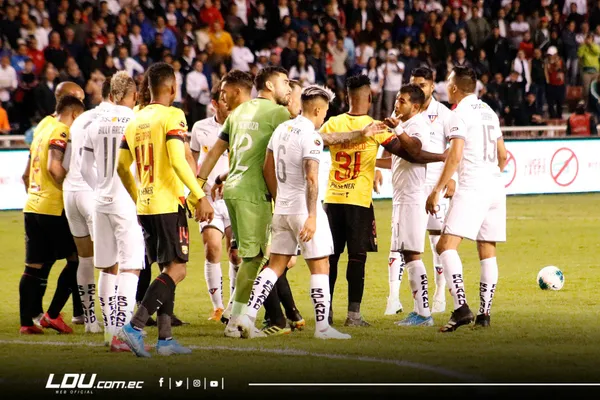 Tras caer al último minuto ante LDU