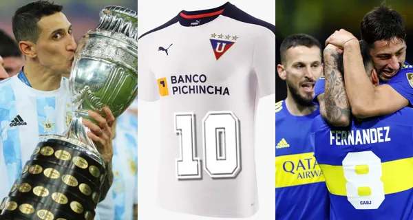 Un 10 de quilates se llevó los elogios de Ángel Di María y es un conocido de Luis Zubeldía, DT de LDU