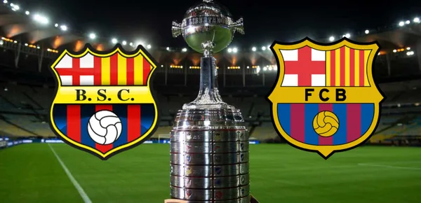 Un capítulo más de las confusiones entre "barcelonas" esta vez fue la página oficial de la Copa Libertadores