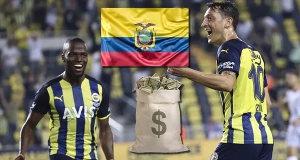 Un ecuatoriano está en la mira del cuadro de Fenerbahçe, donde hacen dupla Enner Valencia y Masut Özil