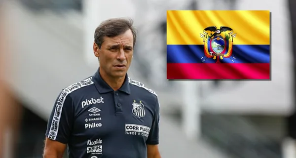 Un ecuatoriano le amargó a Fabián Bustos y ha provocado que su puesto esté en la cuerda floja en Santos FC