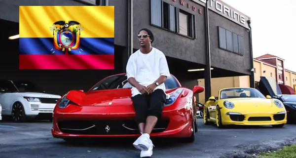 Un ecuatoriano se ha dado el lujo de comprarse un lujoso carro, que tiene Ronaldinho en su cochera