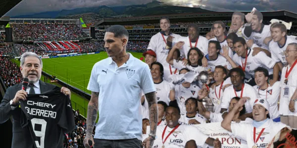 Un ex jugador de Liga de Quito criticó la presentación de Paolo Guerrero