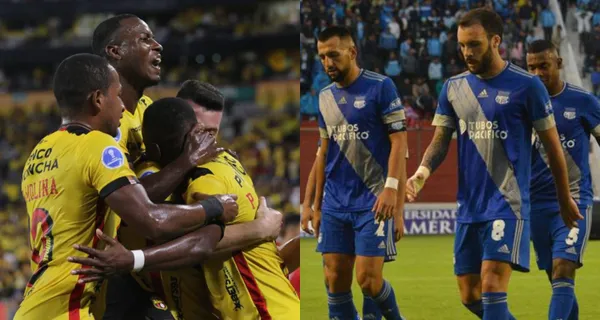 Un jugador de Barcelona SC cantó a todo pulmón una dedicatoria a Emelec, burlándose, tras ganar la Primera Etapa
