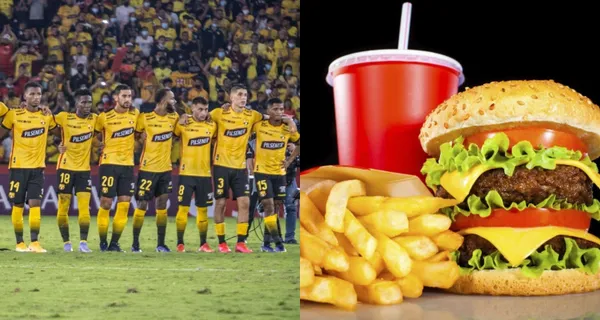 Un jugador en Barcelona SC no ha pasado desapercibido porque, tal parece, no sigue la dieta al pie de la letra para mantenerse en forma