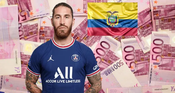 Un jugador ecuatoriano se ha afianzado y logró tener un valor mayor al de Sergio Ramos, que lo aquejan las lesiones en el PSG