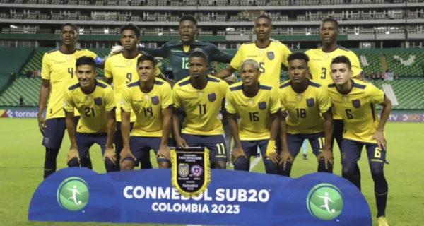 Un jugador fue quien en los peores momentos de la Selección Ecuatoriana Sub-20 sacó la cara