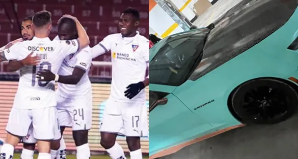 Un jugador de Liga de Quito asombró por el estilo que tuneó a su carro y el precio que habría invertido para cambiarle por colores bastante particulares