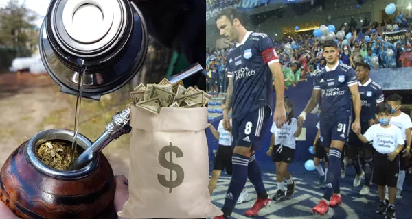 Un jugador que ahora está en Emelec tuvo un inicio distinto y para ganarse la vida vendía mate a otros jugadores