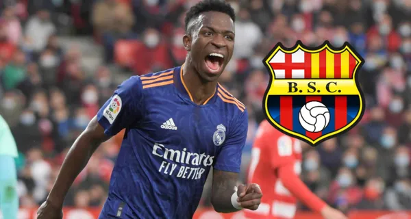 Un jugador que siempre quiso estar en Barcelona SC apareció jugando contra Vinicius Junior, crack del Real Madrid