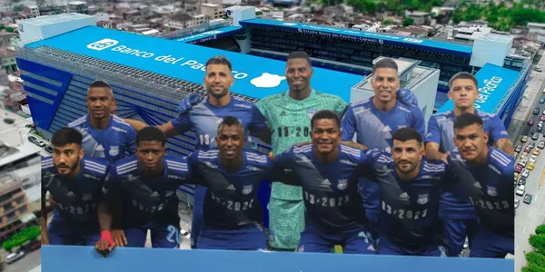 Una buena para Emelec, uno de los jugadores que ya pudo entrenar con normalidad