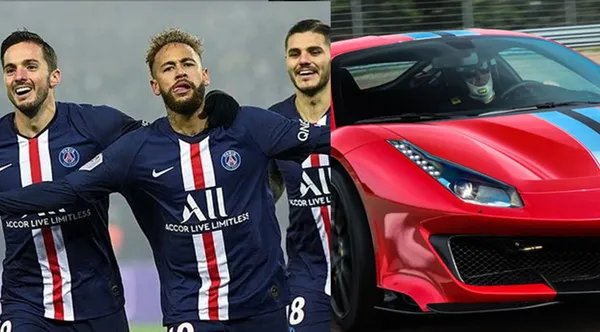 Una de las estrellas del PSG sorprendió llegando al entrenamiento en un carro de lujo, que se ocupa para carreras automovilísticas y cuenta 1 millón de dólares