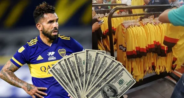 Una de las formas en las que Barcelona SC ganará dinero, será con la venta de camisetas del 'Apache'