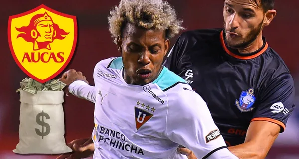 Una de las opciones para Joao Ortiz, ahora que no está en planes de Liga de Quito, es Aucas y mira lo que cuesta su pase