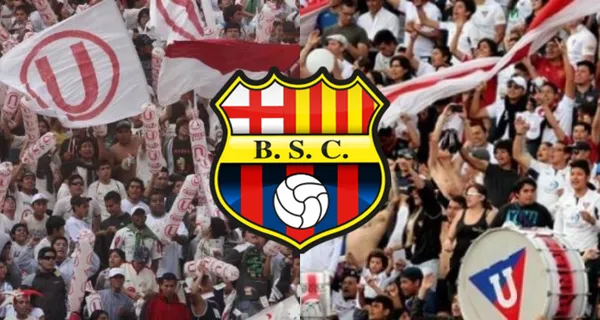 Universitario jugó ante Barcelona SC en la Libertadores y los hinchas peruanos acompañaron en gran cantidad